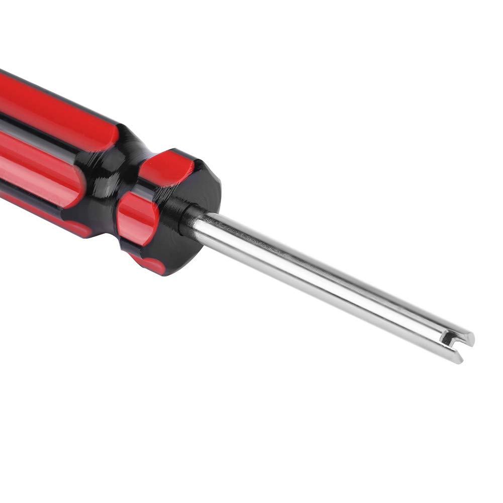 10pcs Tire Repair Tool Set Bug Critter Driver Tire Valve Core Single Head Valve