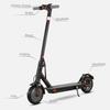 Hot Sale EU/US Warehouse 30km Long Range Foldable Brushless Lithium Battery Waterproof Electric Scooter