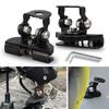 LED Light Bar Mount Bracket Adjustable Clamp Holder Kit for Offroad Work Lights Roof Rack Car SUV Truck Outdoor Lighting