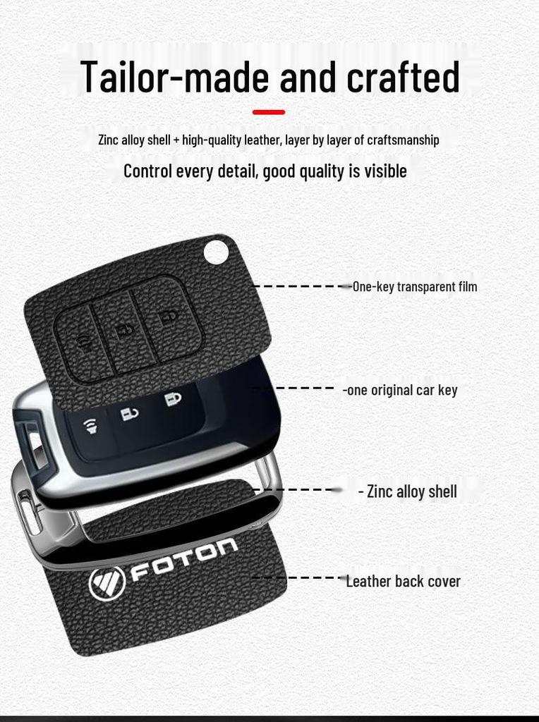 Foton Aumark S1 24/23 Key Cover for Zhiying Version, Aoling Suyun Pro Key Shell Buckle