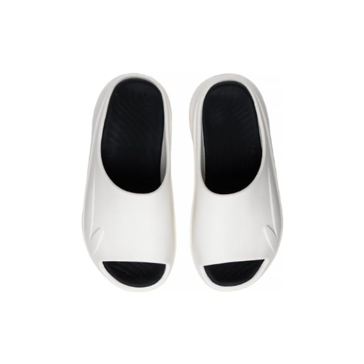 Li Ning SOFT SLIPPER Slip Resistant Abrasion Resistant Slide Slippers Unisex Ecru AGAT017-2
