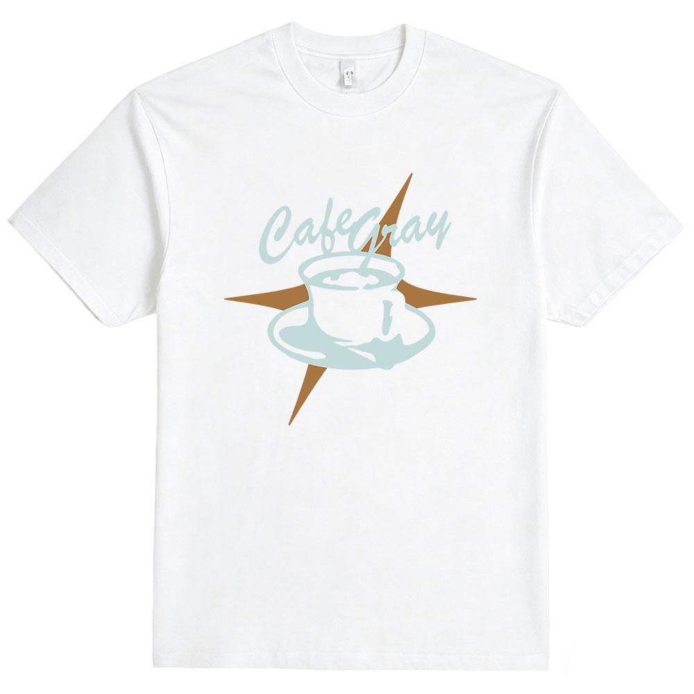 

Conan Gray Cafe Design T-shirt Cotton Short Sleeve Loose Male Tshirts Summer Short Sleeve Unisex Streetwear Graphic Merch Print XS