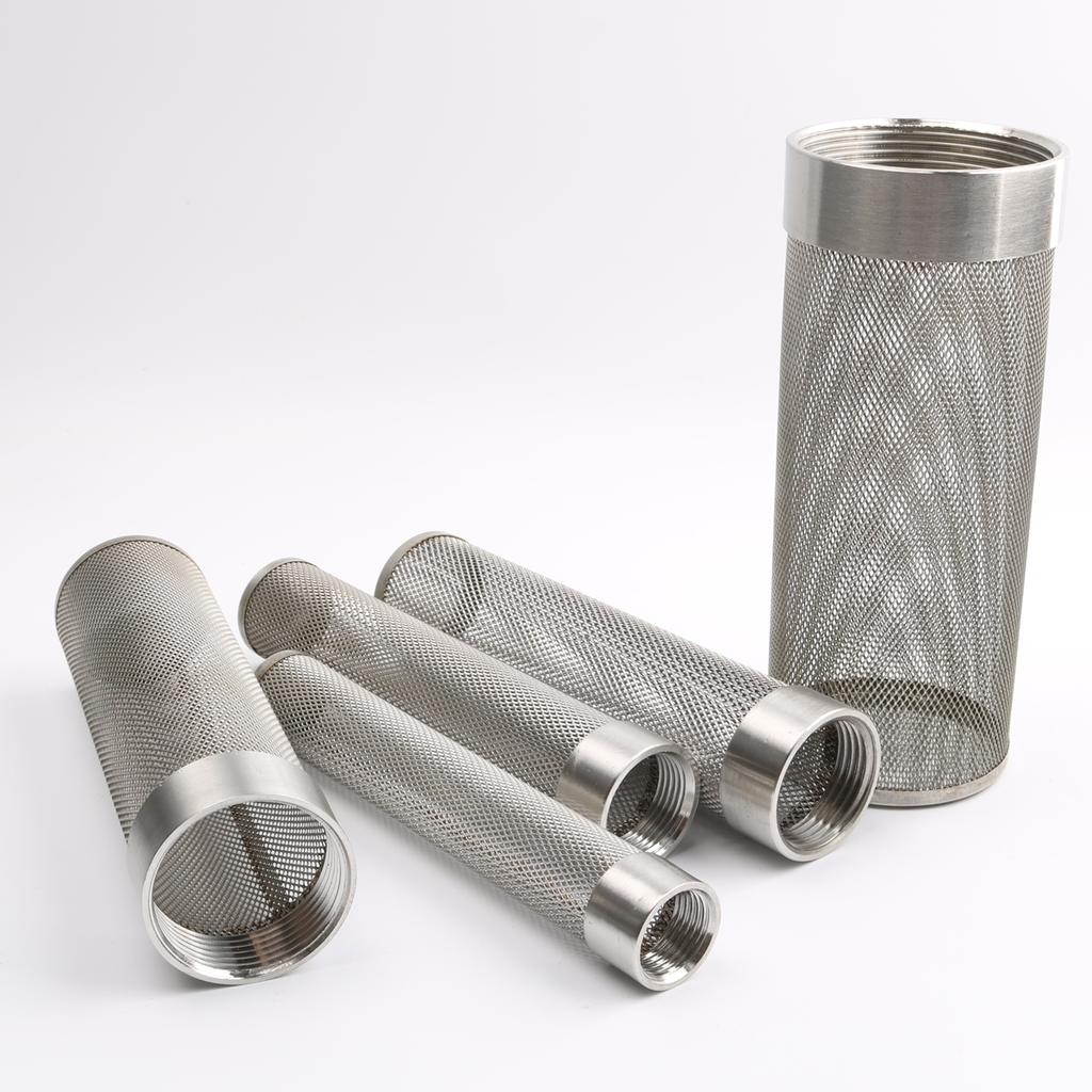 20/25/32/40/50/63mm 304 Stainless Steel Filter Screen Garden Agriculture Irrigation Pump Filter Aquarium Water Pipe Tube Filter