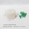Cactus Scented Candle Mold for DIY Succulent, Plaster, Resin, and Fondant Crafting