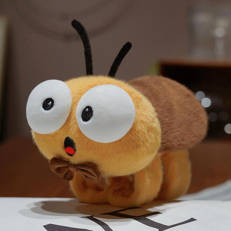 

Pang Circle Bracelet Big Head Cockroach Cartoon Plush Toy Cute Pang Circle Bracelet Children s Gift 21*16CM