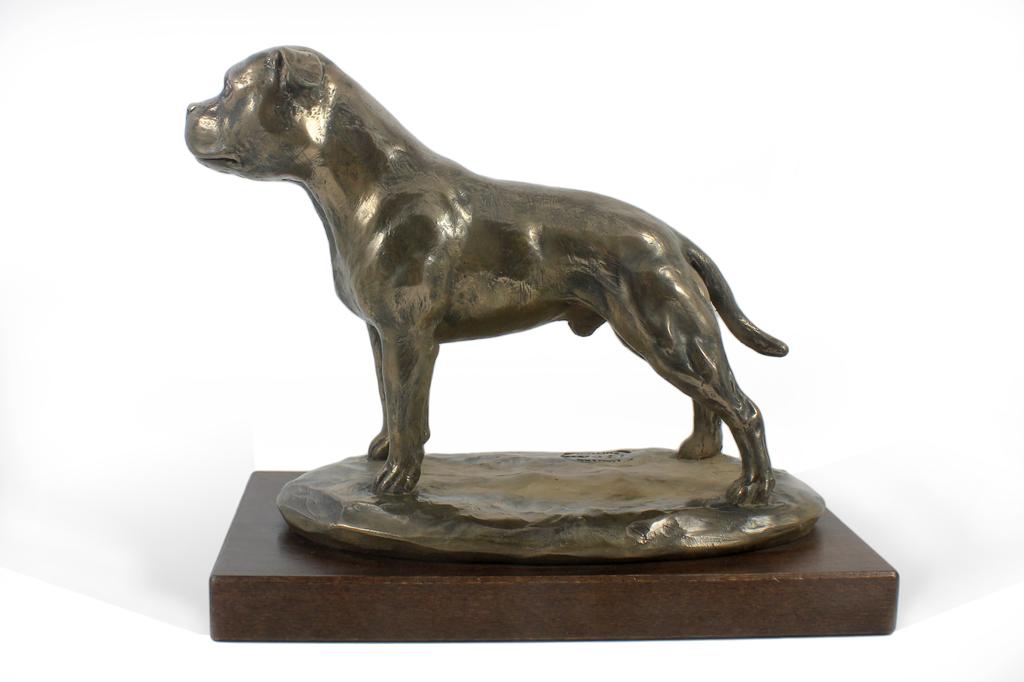 Staffordshire Bull Terrier, Staffik, Staffi - Statuetka Psa, Figurka Do Biura, Trofeum Na Wystawę Psów Marki Art-Dog