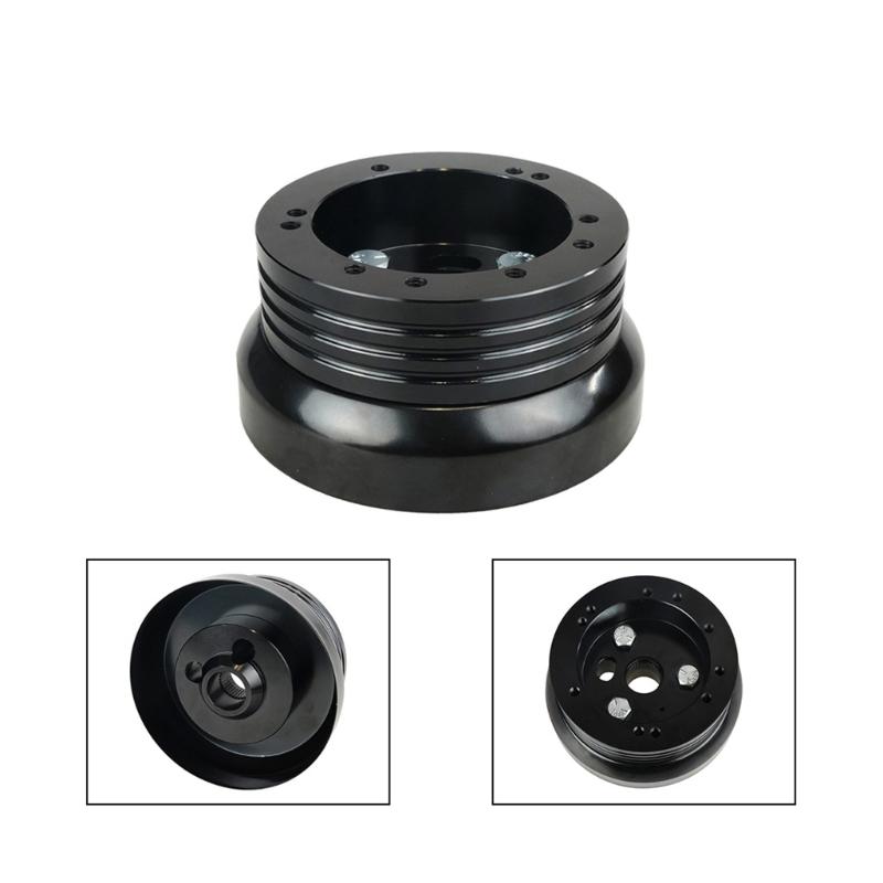 Steering Wheel Hub Hub Adapter for 5 Hole And 6 Hole Wheels Precisions Aluminum Construction Secure Installation
