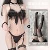 Domila Sexy Lingerie Set Pajamas Temptation Qqny Wholesale Three-point Plush Uniform One Piece Hair