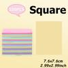 100pcs 7.6cm Sticky Notes Paper Daily To Do Memo Pad Check List Bookmark Marker Flags Planner Office Supplies School Stationery