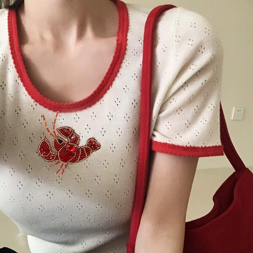 Iron-On Beaded Applique Sequin Applique DIY Patch High-Quality Fabric Sticker