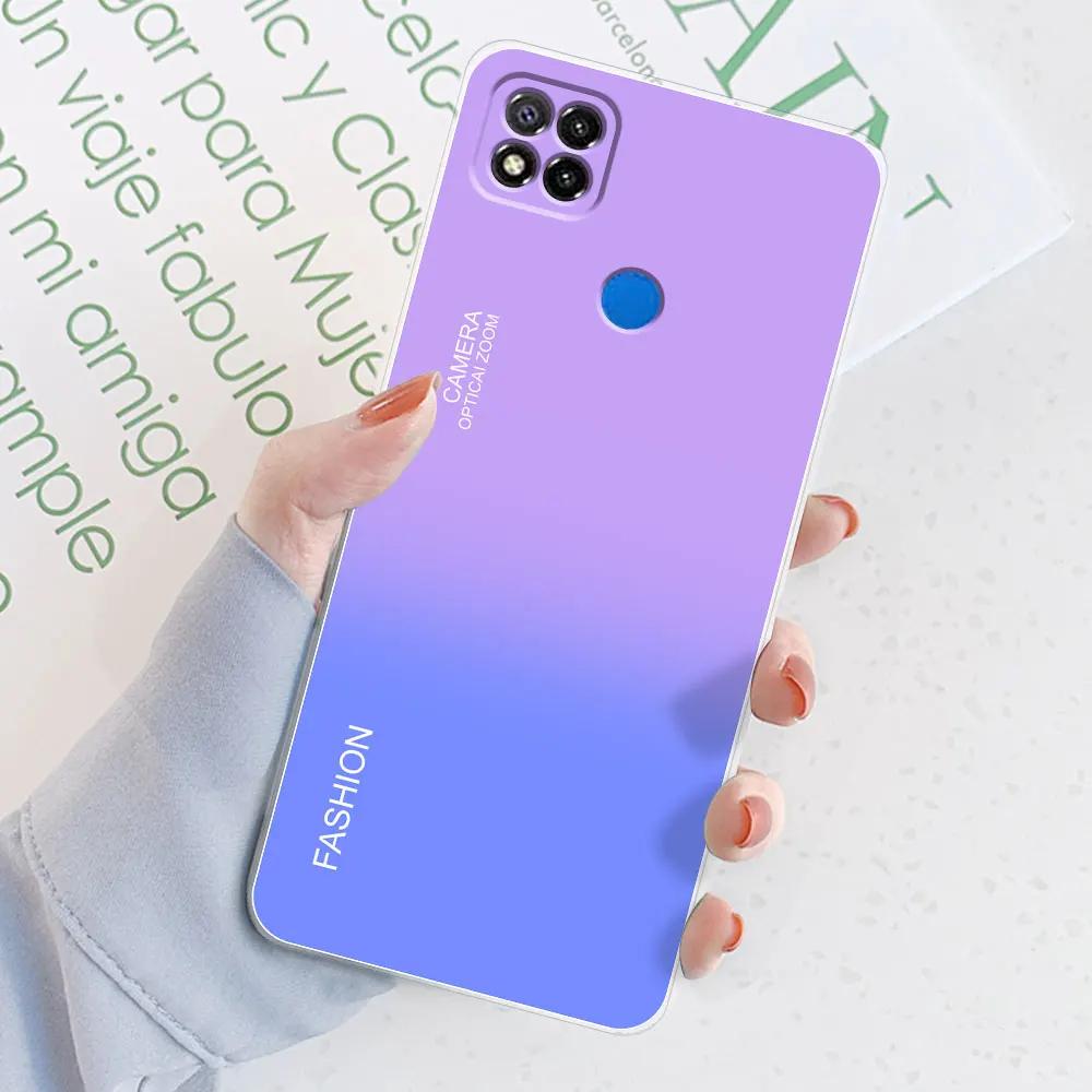 For Xiaomi Redmi 9C Case For Redmi 9C NFC Marble Transparent Silicone Soft TPU Case For Redmi 9C Redmi9C NFC Cover Bumper Back