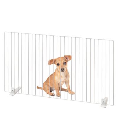 Iris Ohyama Pet Fence Pet Gate P-SPF-96 White/90cm Wide (High Type) 90cm Wide X 55cm High