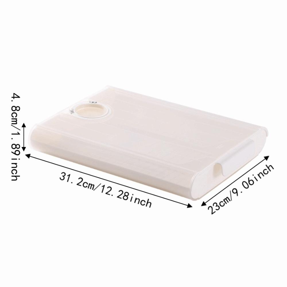 Fresh-Keeping Dumpling Storage Box Stackable Sealed Preservation Box Refrigerator