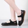 Hollow Genuine Leather Breathable Soft Flat Sandals Summer Women Shoes Woman Casual Solid Buckle Strap Ladies Sandals