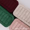 15 Slot Velvet Jewelry Box Bracelets Luxury Storage Organizer Gold Jade