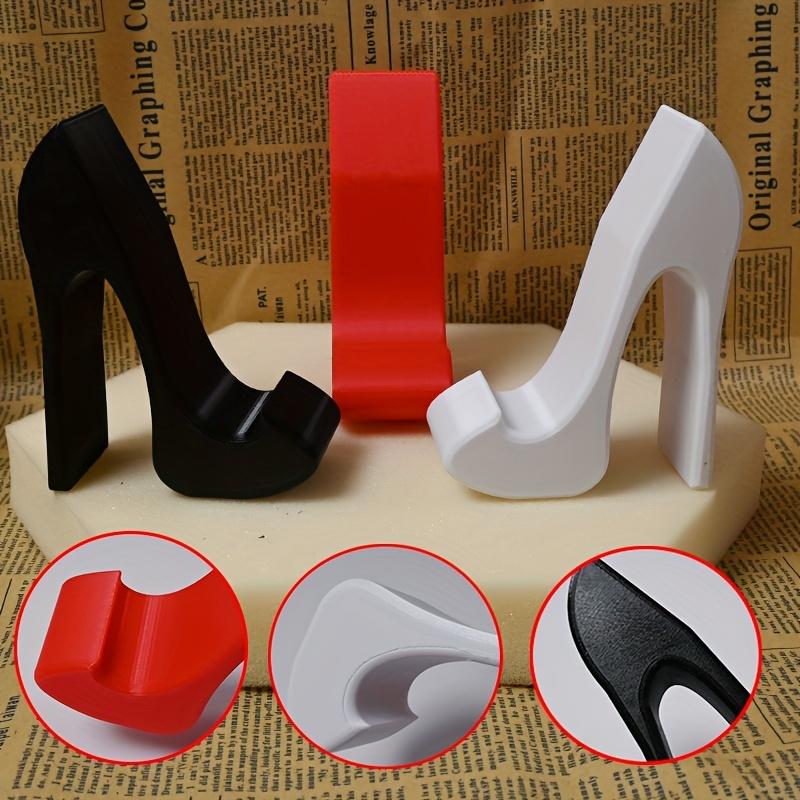 3D-gedruckter High-Heel Handy-Ständer Anti-Rutsch Universelle Smartphone-Halterung Kreativer Kawaii Handy-Ständer Geschenke für Mädchen