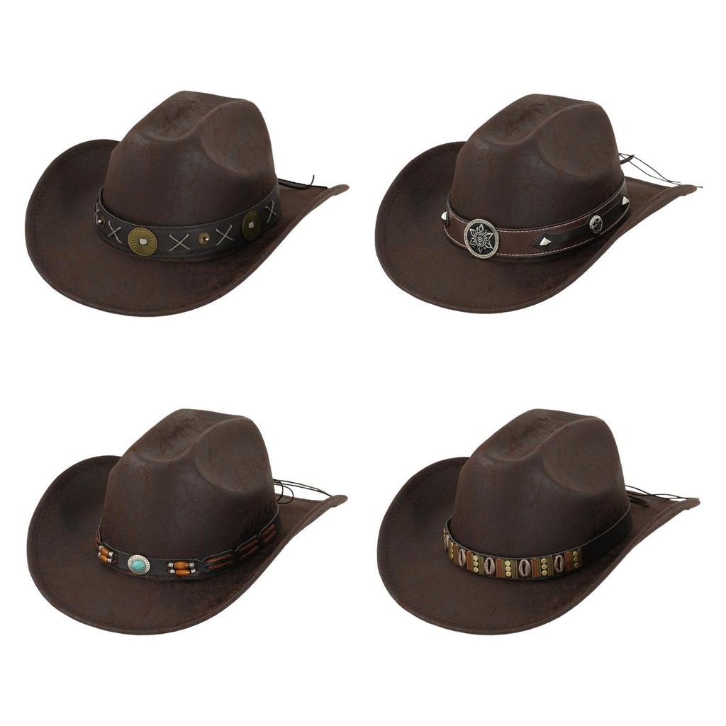 Western Cowboy Hat Sun Protection Hat for Performance Travel