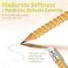 Educational Writing Pens 5 Pieces Textured Pencils Stress Relief Pencil With Nut Calming Sensory Toys For Kids Writing Toys