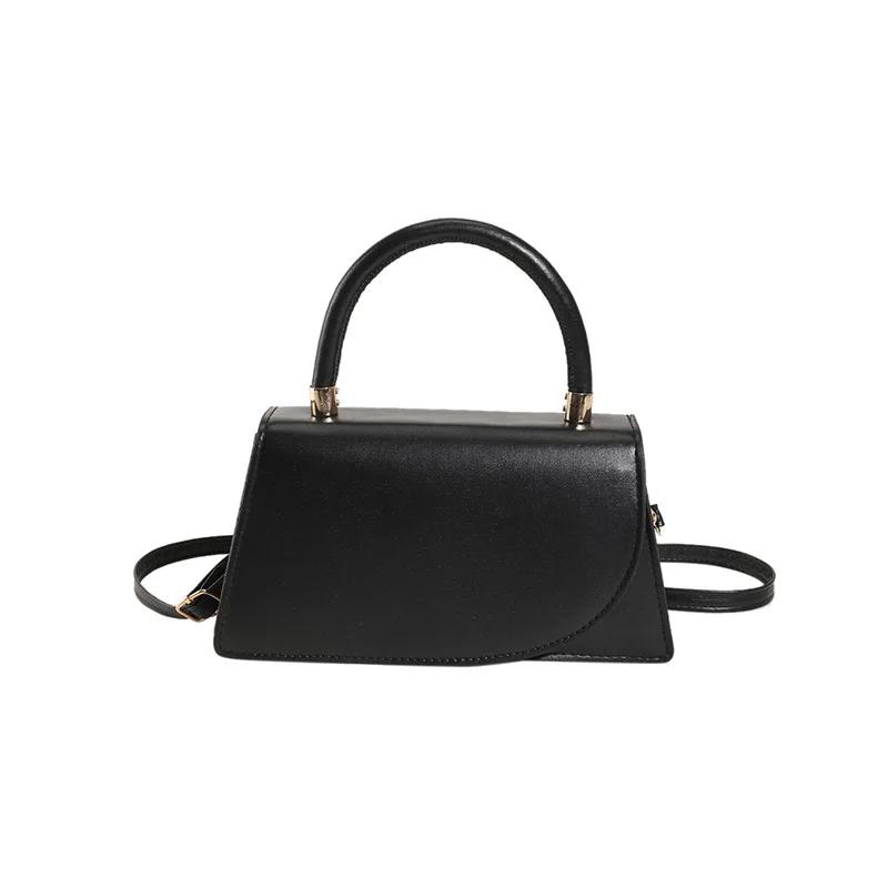 Texture Small Bag for Women, New Trend This Year Solid Color Crossbody Bag, Fashiable Hand-held Small Square Bags Trend