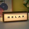 USB Wooden Acrylic Night Light Warm Light Light Walnut Color Sleeping Lamp Wood Acrylic Plastic Desktop Ornament Lamp