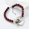 Vintage Silver Big Flower Pendant Necklace Beaded Choker for Women Girls Travel Exaggerate Fashion Jewelry Gifts New 2024