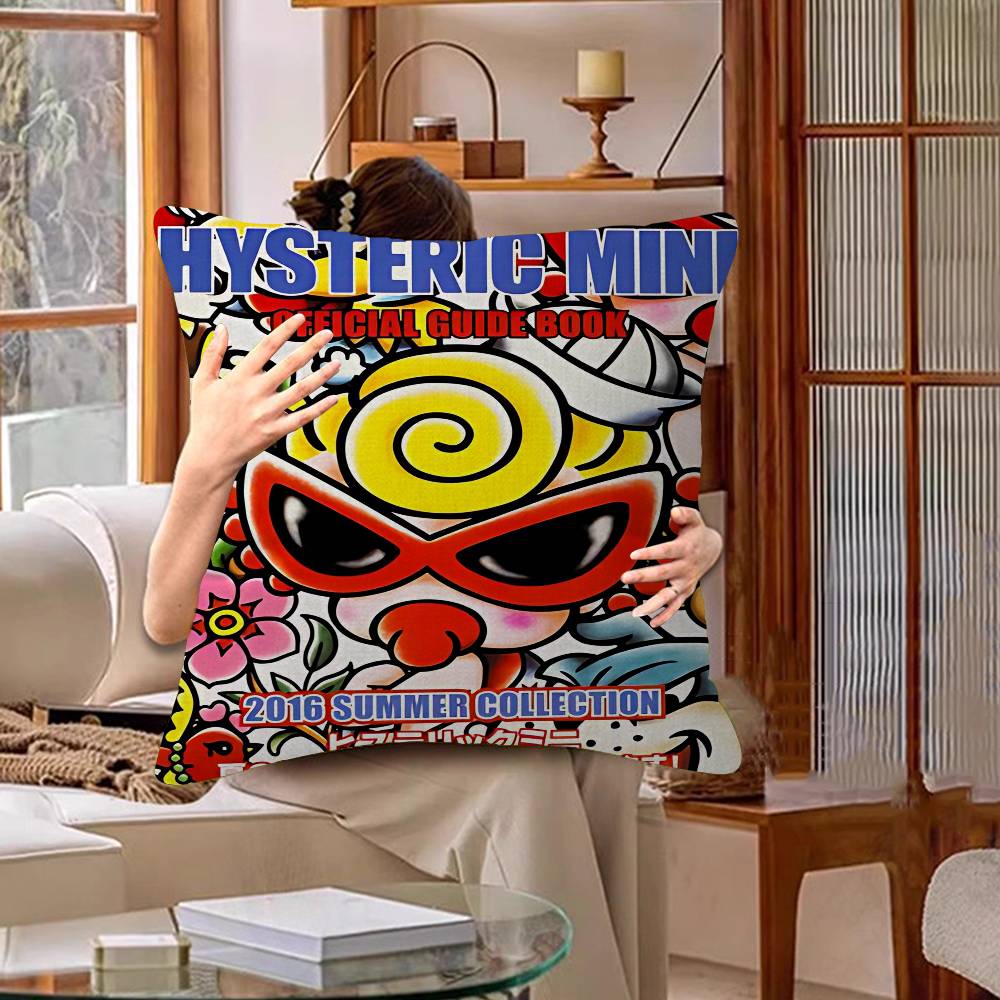 Japan Mode Hysteric Mini Kissenbezug Polyester Sofakissen Dekorative Wurfkissen Heimdekoration Kissenbezug