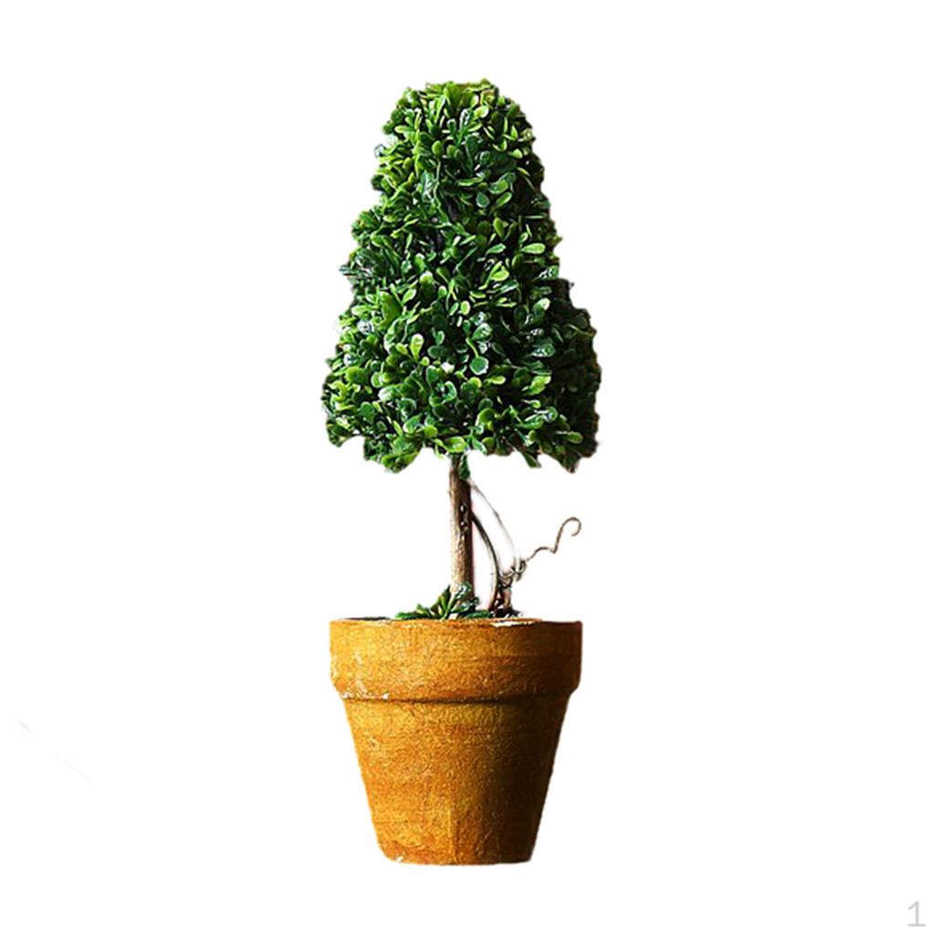 

Artificial Bonsai Tree In Pot Art Plant Decoration 1