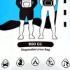 Urine Bags For Travel 900cc Leak-Proof Urinary Toilet Urinary Bag For Men Women Elderly Camping Hiking Backpacking Car Road Trip