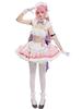 Miccostumes Adult Anime Maid Tank Top and Skirt Outfit Cute and Moe Cosplay Costume for and Photo Pink Women's Goddess-Style Set, Costumes,
