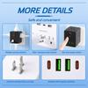 Surge Protector Outlet Extender Overload Protection Wall Adapter Professional Power Strip  Home