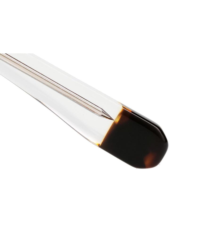 Zoff UNITED ARROWS Sunglasses Luxe Crown Panto Sunglasses with UV UNITED ARROWS Wellington-style (Clear, ZO251G07_00A1) Wide-rimmed Protection,