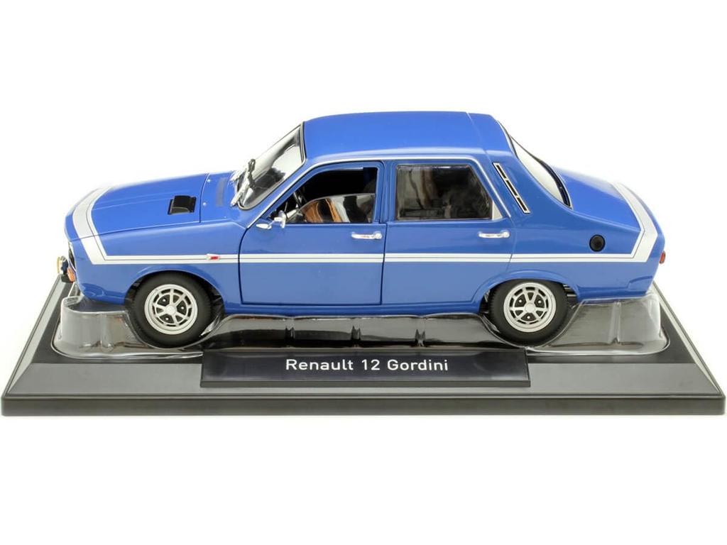 NOREV B Renault 12 Gordini 71 without scale 185248 bumper, blue, 1/18 model,