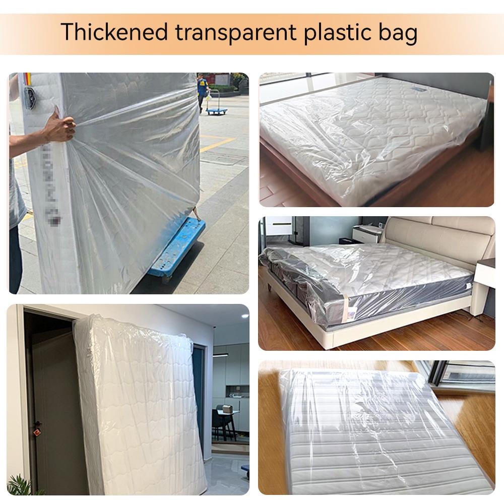 Plastic Mattress Bag Home Storage Moving House Mattress Storage Cover Dustproof Waterproof Mattress Protector Protective Case