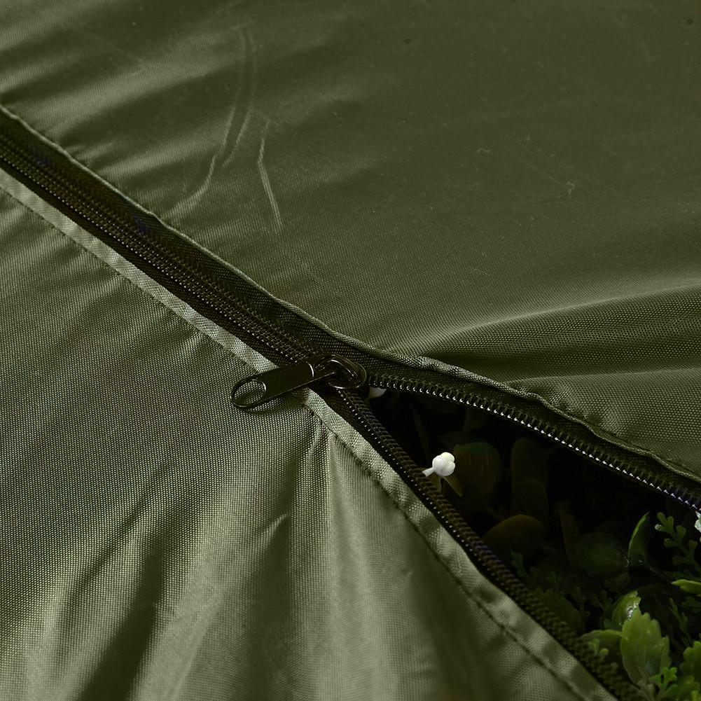 Czarna torba do przechowywania z tkaniny Oxford 210D na choinkę i poduszki mebli ogrodowych