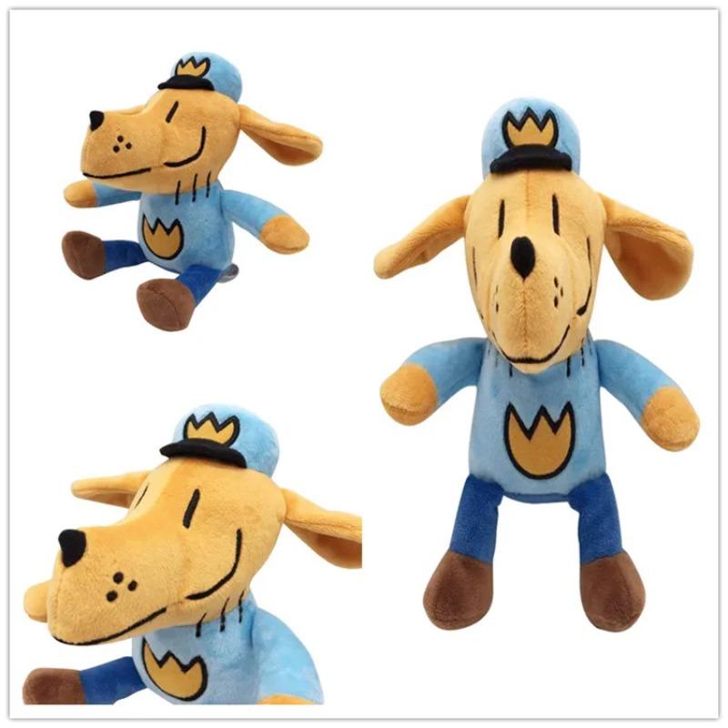 New 25cm Cute Dog Man Plush Toys Doll Dogman Plush Soft Stuffed Cartoon Animals Toys Gifts for Children Kids Xmas Birthday