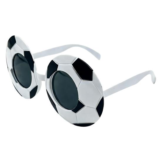 

Football Party Glasses Decorative Lightweight Glasses Funny Eye-Catching Styling Party Supplies for Soccer Game A