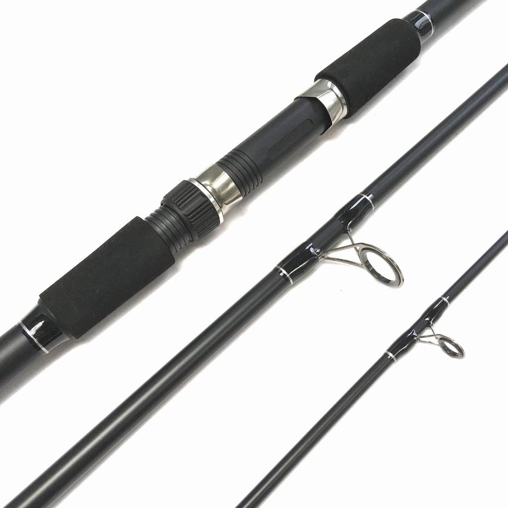 3.3m (11ft) 3-Piece 3LB Carp Fishing Rod, 3-Section Spinning Rod for Carp Fishing, Surf, Catfish, Channel Catfish, and Pond Fishing