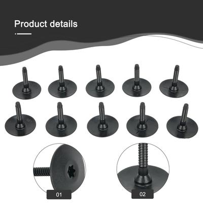 Nylon Clip Side Skirt Undertray 07147296886 10pcs Car Accessories