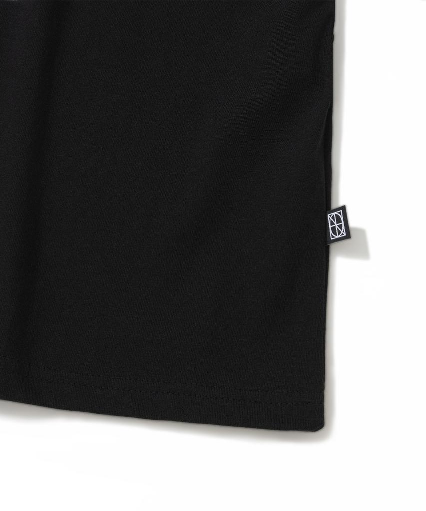 NOT4NERD Fragmented Self Loose Cropped T-Shirts - Black