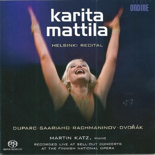 

CD КАРИТА МАТТИЛА - Хельсинкский концерт ODE11005 Ondine 2007 Финляндия Классика Б/У