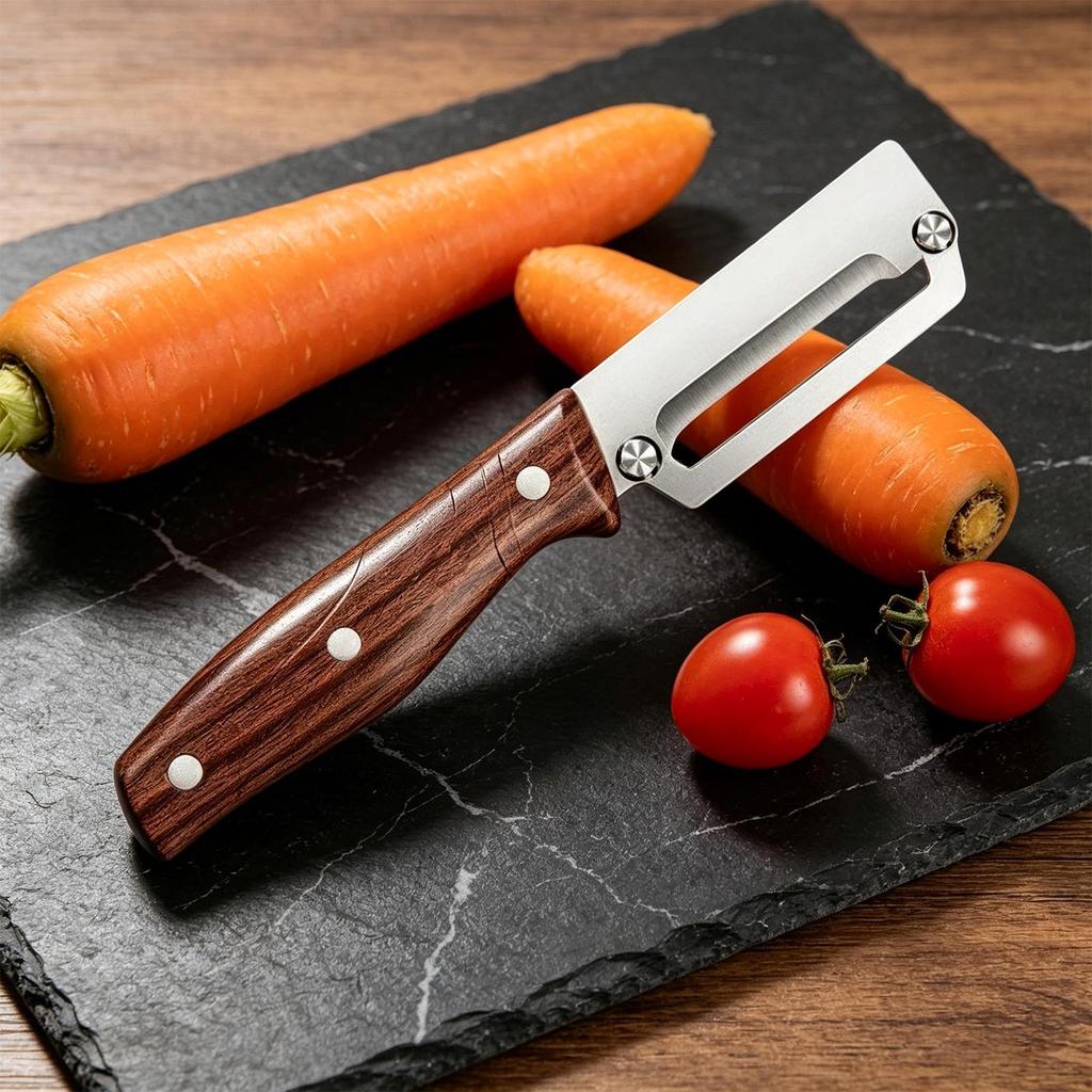 Ergonomic Stainless Steel Vegetable Peeler Multifunctional Portable Kitchen Gadget Y Peeler For Salad & Fruit, Cucumber Food