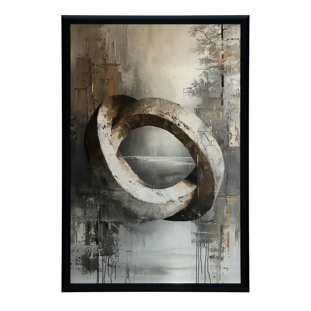 Pierścień Natury Pierścień Natury, 50X70 Cm, Rama Aluminiowa Złota, Papier Matowy 230 Gsm