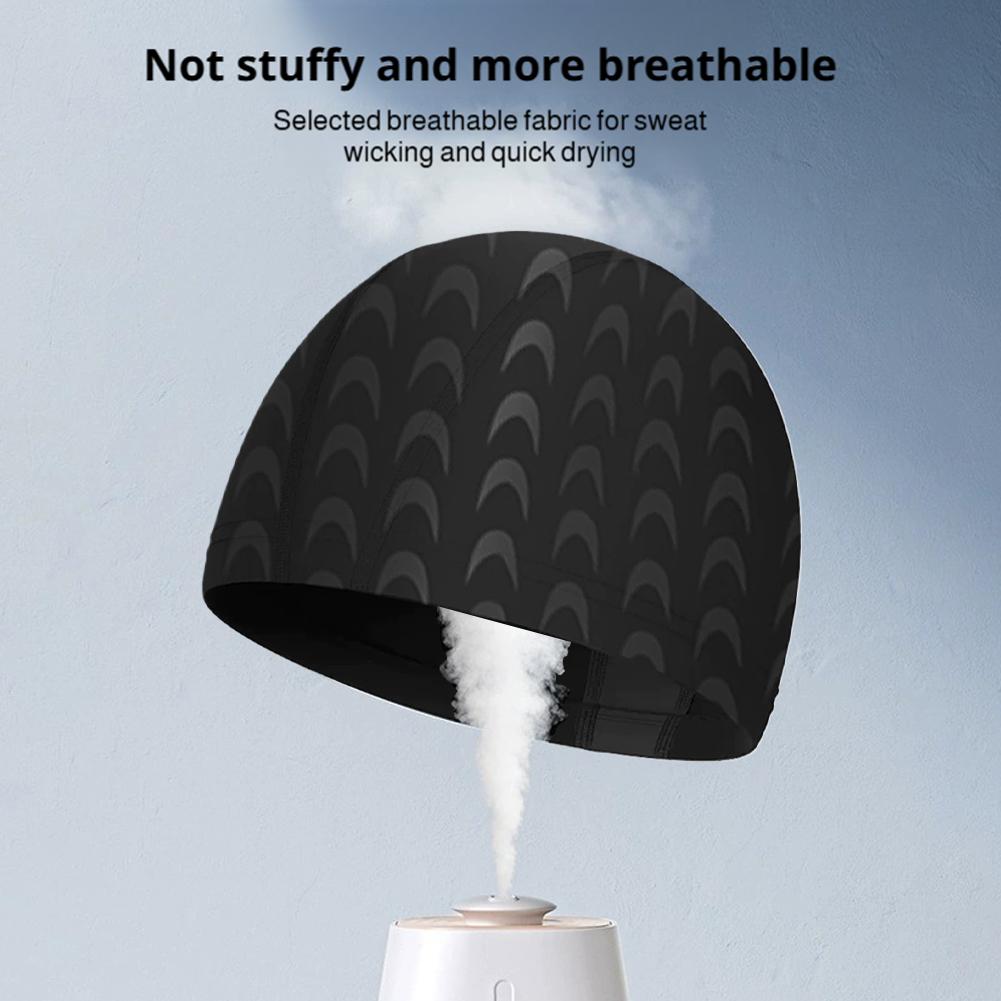 Nylon Swim Cap for Men and Women Waterproof Elastic Swim Caps Protect Your Ears Essential for Family Swimming Training