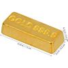 30 PCS Dollhouse Mini Mini Model Mini Fake Gold Brick Mini Gold Fake,