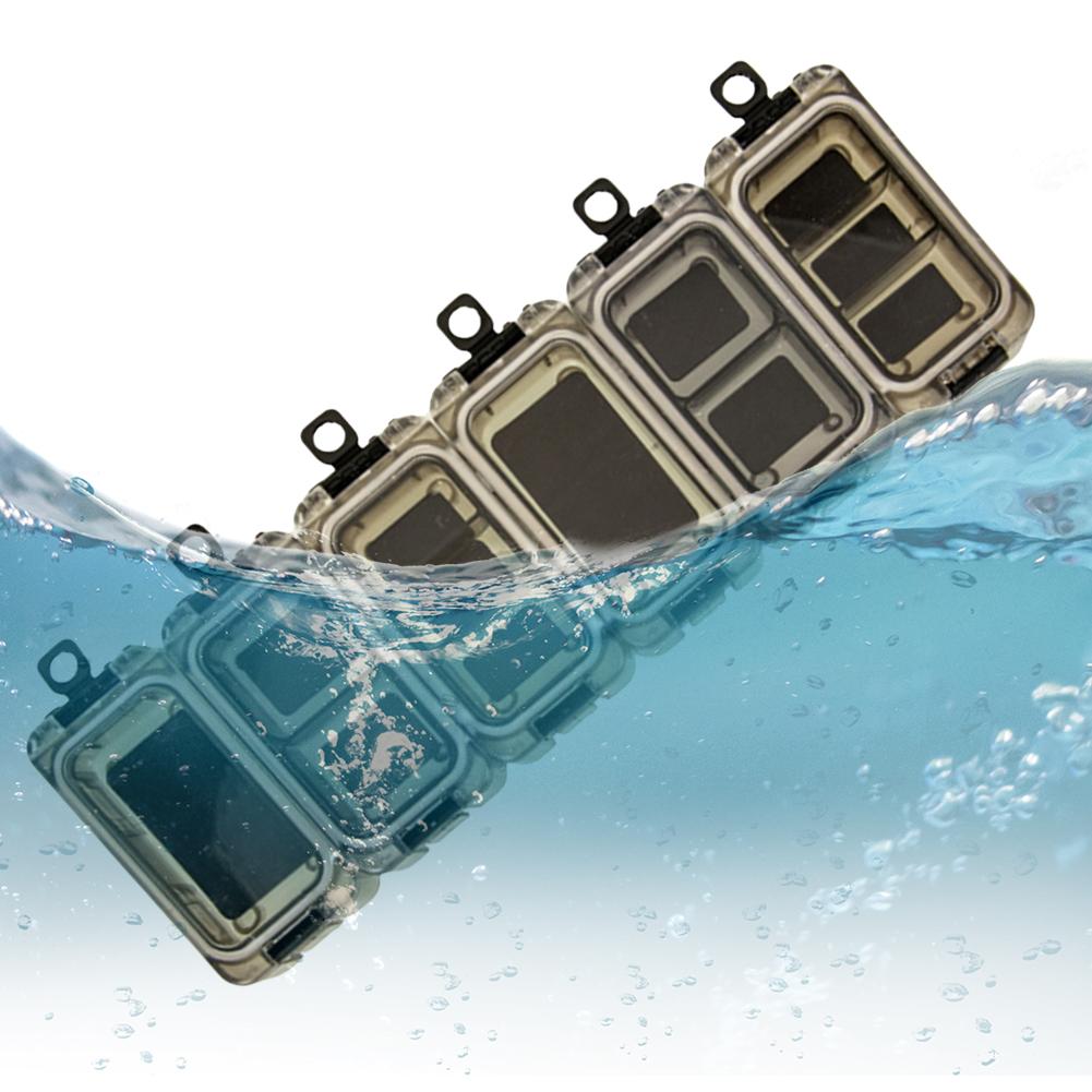 6Pcs Magnetic Fishing Hook Outdoor Fishing Gear Accessories Box Waterproof Fishing Accessories Box Lures Hooks Baits Storage Box
