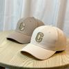 New Style Big C Three Dimensional Letter Baseball Cap Fashionable and Versatile Couple Cap Men's and Women's Sun Visor