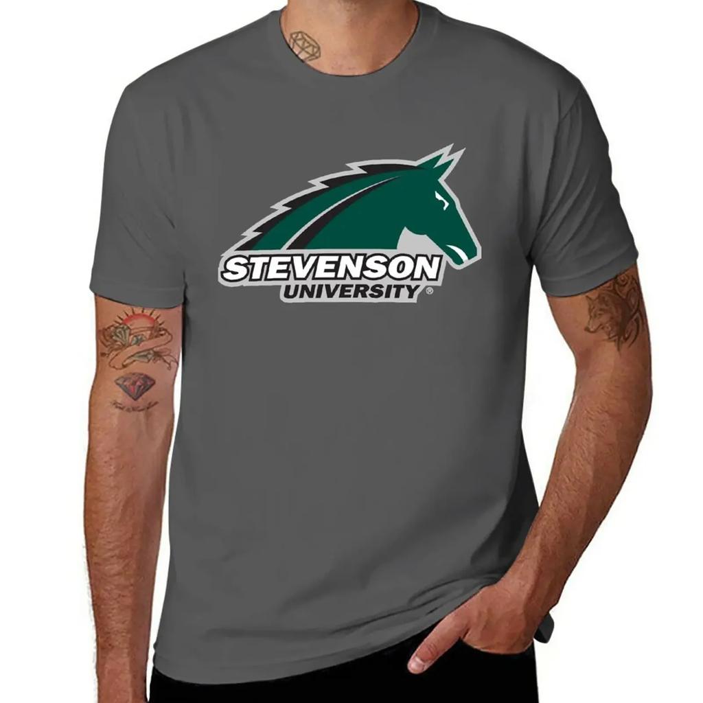 Stevenson University TShirt Blouse funnys oversized t shirts for men