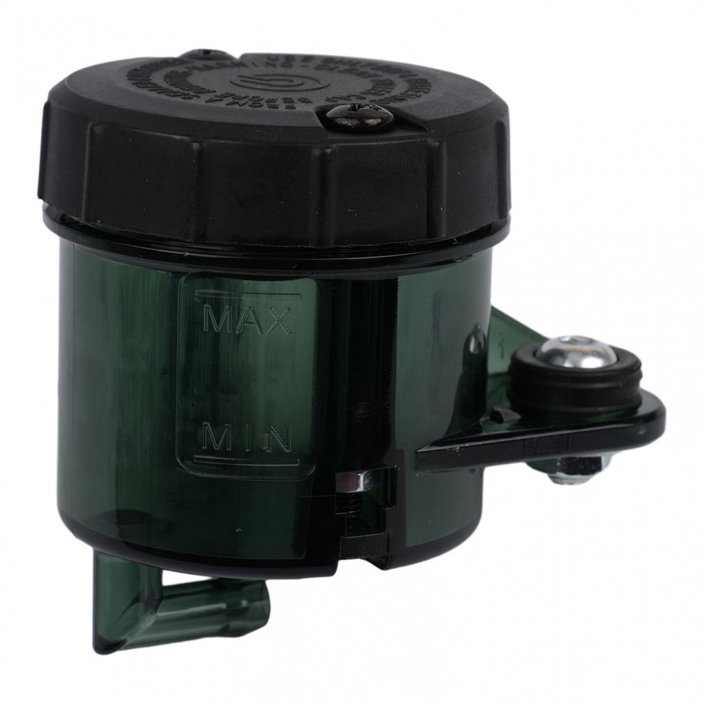 Motorcycle Oil Tank Cup Black Front Replacement Transparent Clear Black