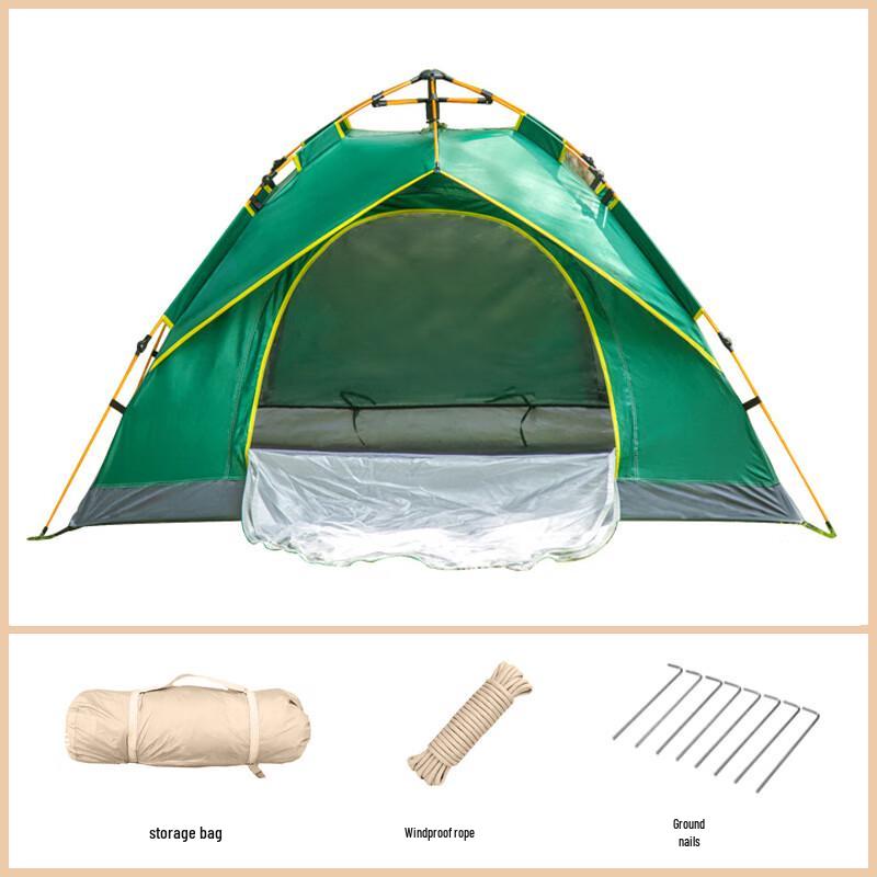 OEING 3-4 Person Portable Outdoor Tent 200x220x145cm