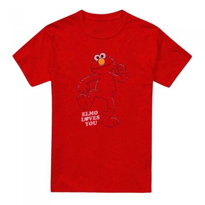 Sesame Street Unisex Adult Elmo Loves You T-Shirt